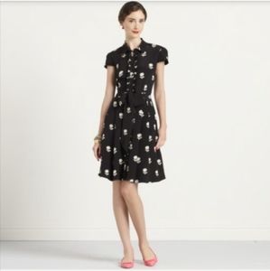 Kate Spade Calista floral silk dress size 4
